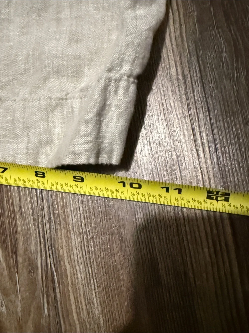 Quince European Linen Wide Leg Pants Women's XL Pull On High Rise in Flax Wash